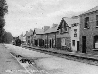 Electric tram, Lower Main Street. 
